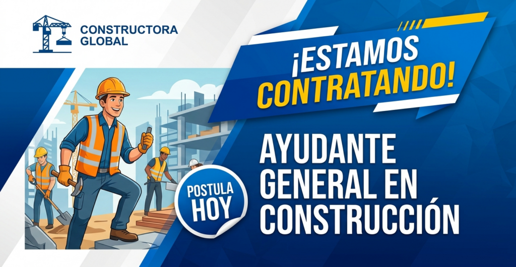 Ayudante general en construcción